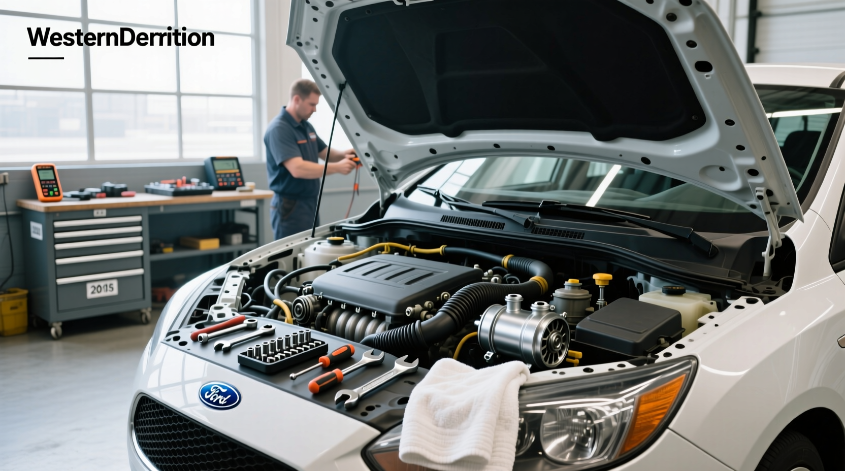 How to Replace a Power Steering Pump on a Ford Focus
