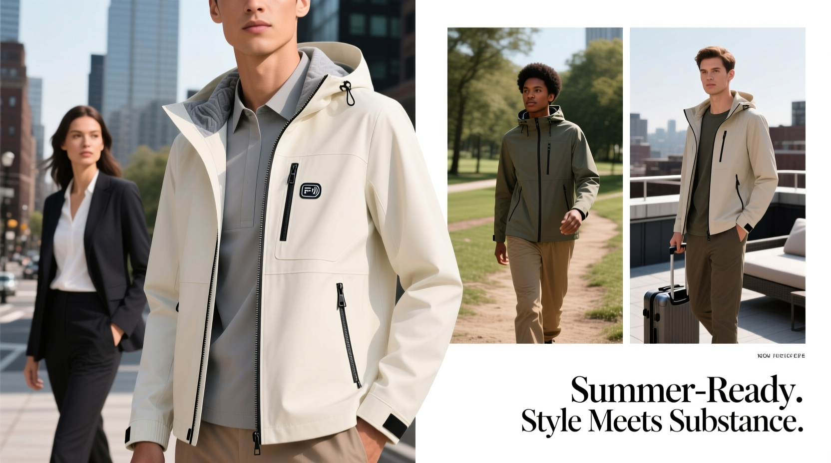 how to choose a versatile summer jacket that combines style and functionality
