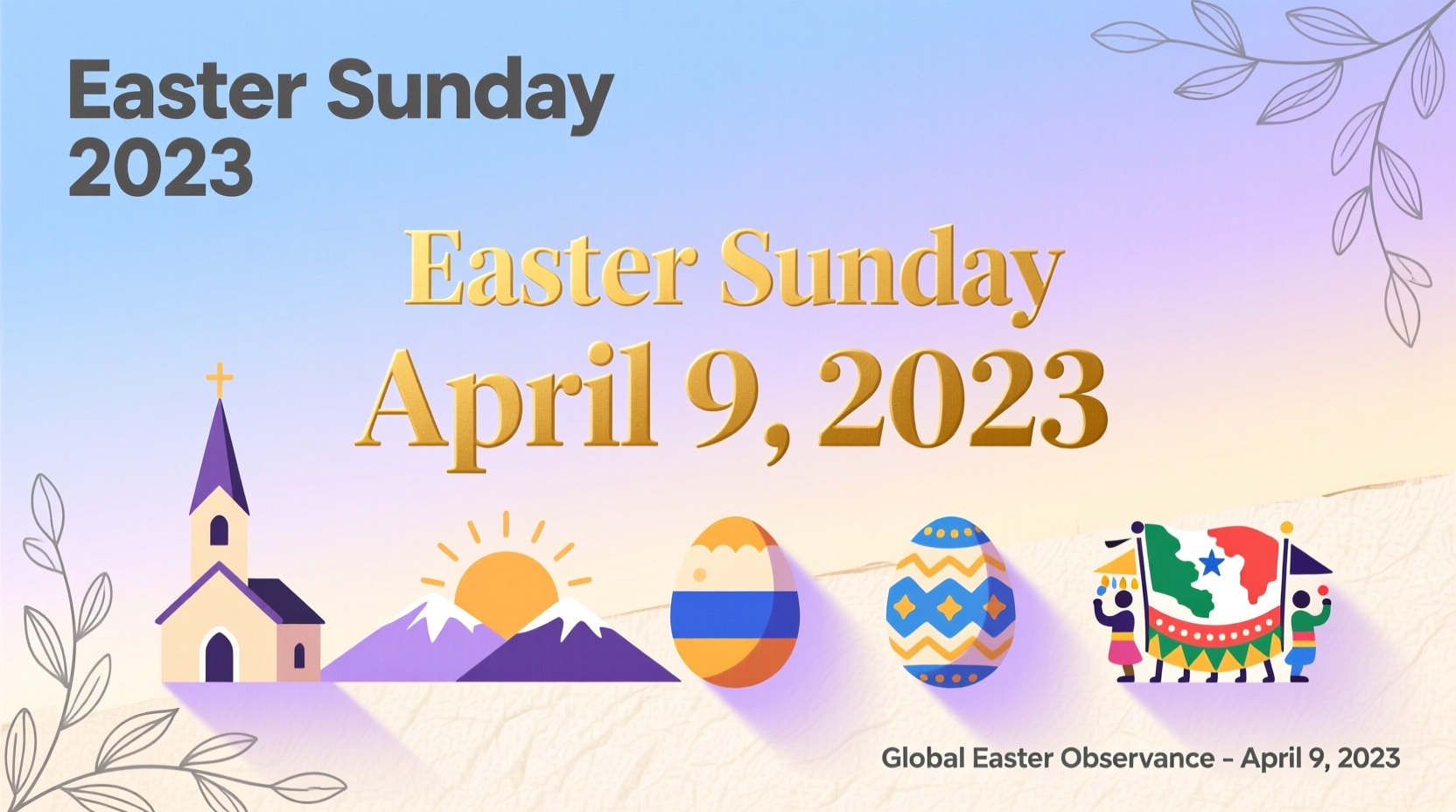 when easter sunday 2023