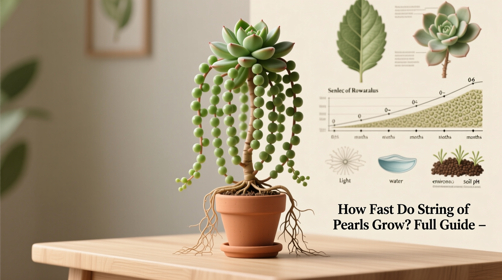 how fast do string of pearls grow