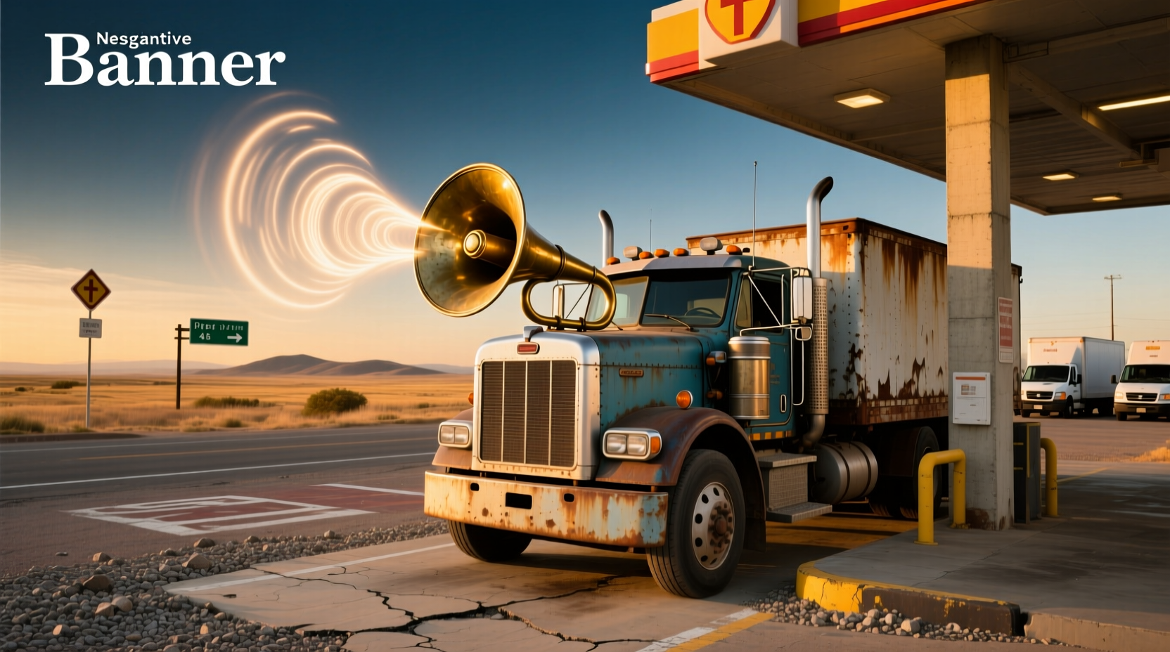 Close-up of dual-tone air horn with chrome finish and wiring connections