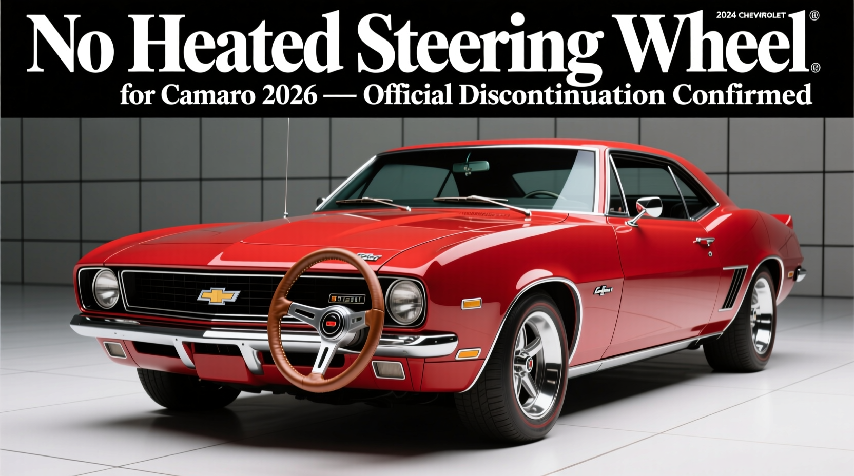 heated steering wheel camaro 2026