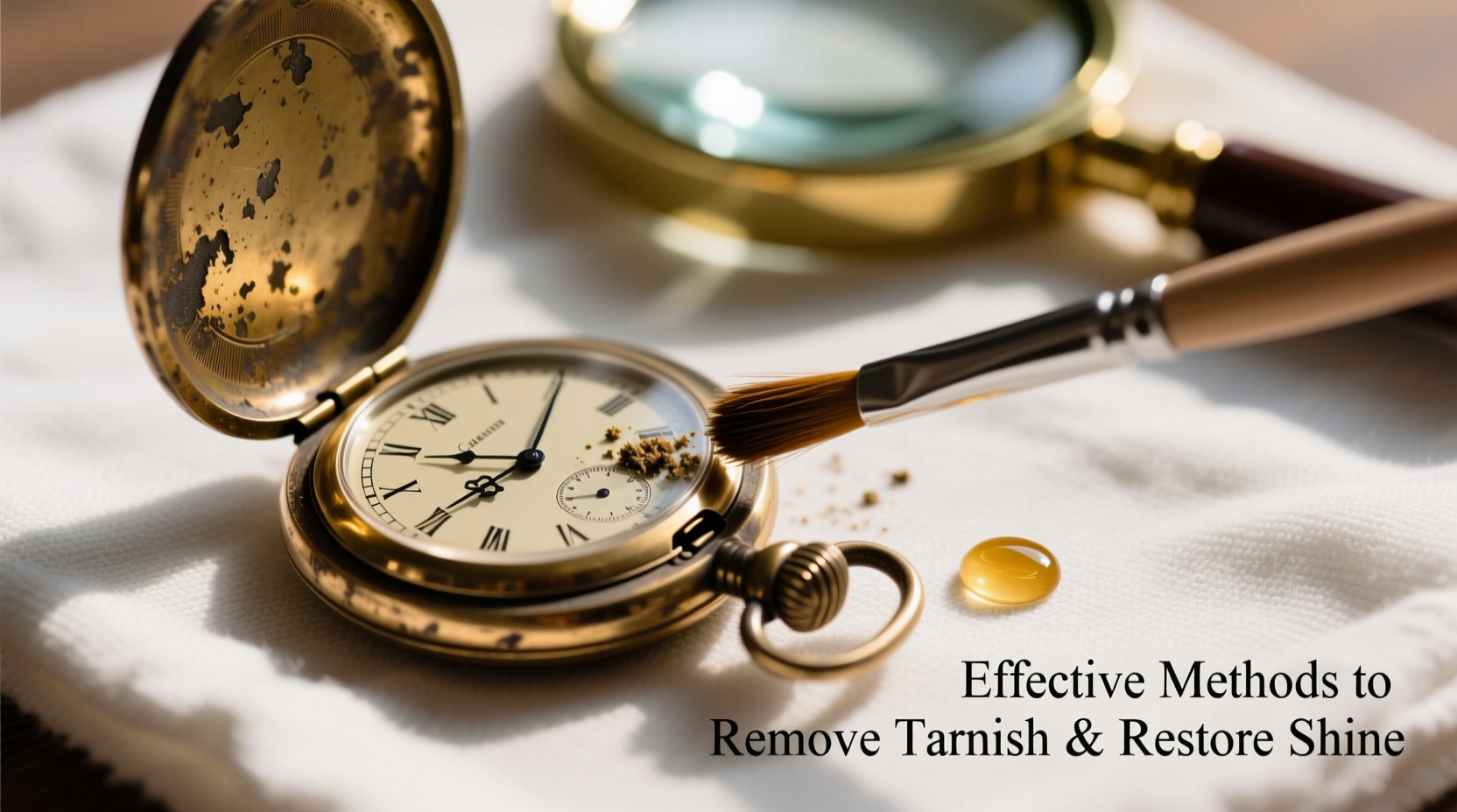 effective methods to remove tarnish from your watch and restore its shine