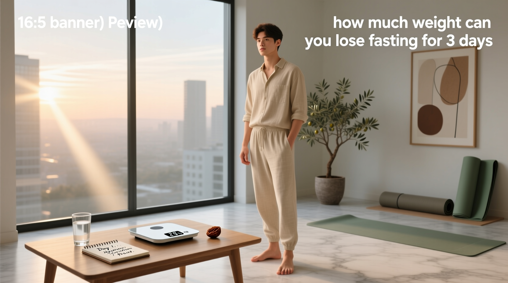 3 day water fast weight loss what to expect