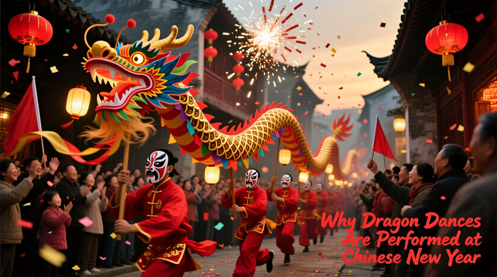 why are dragon dances performed at chinese new year