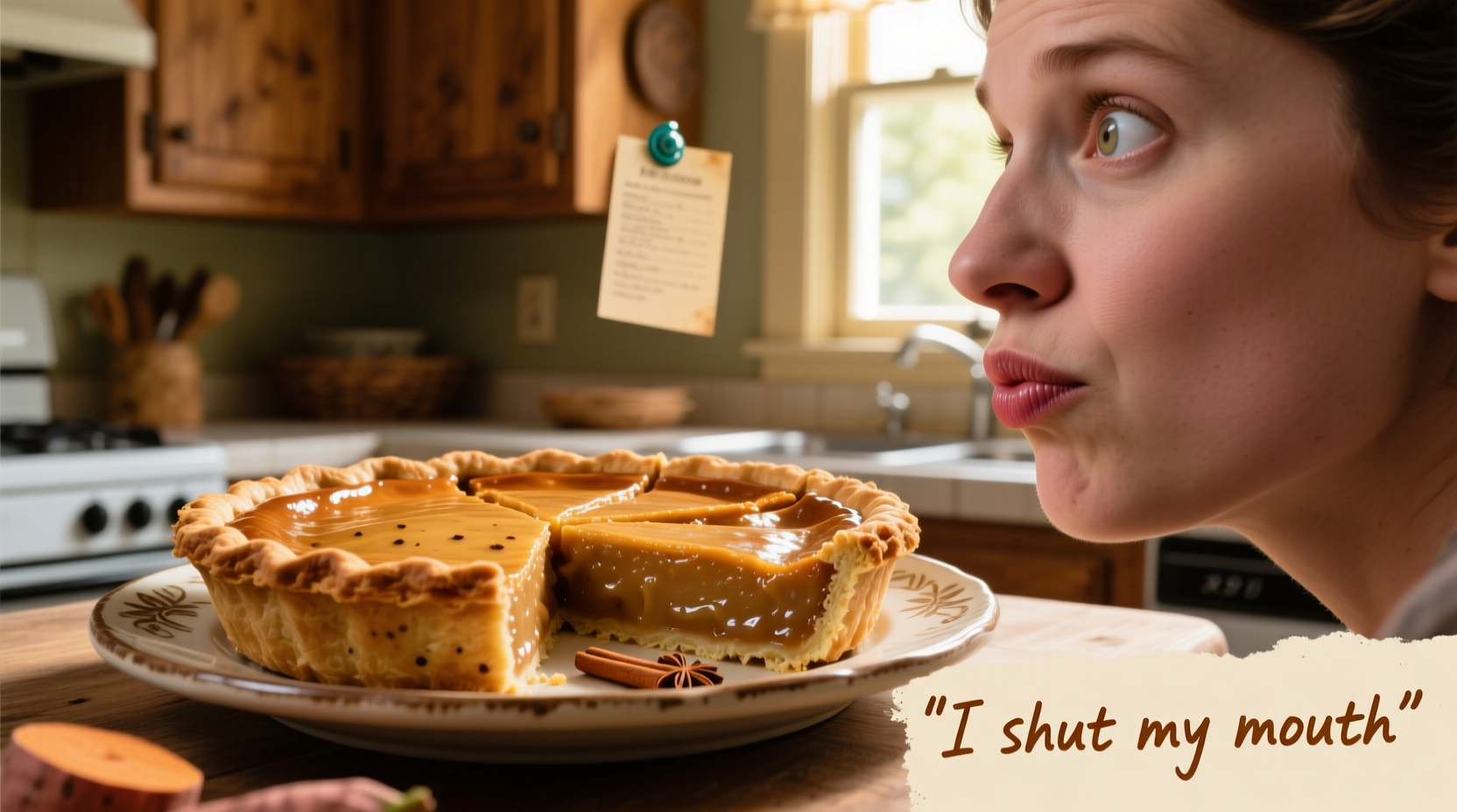 Sweet Potato Pie and I Shut My Mouth Meaning Explained