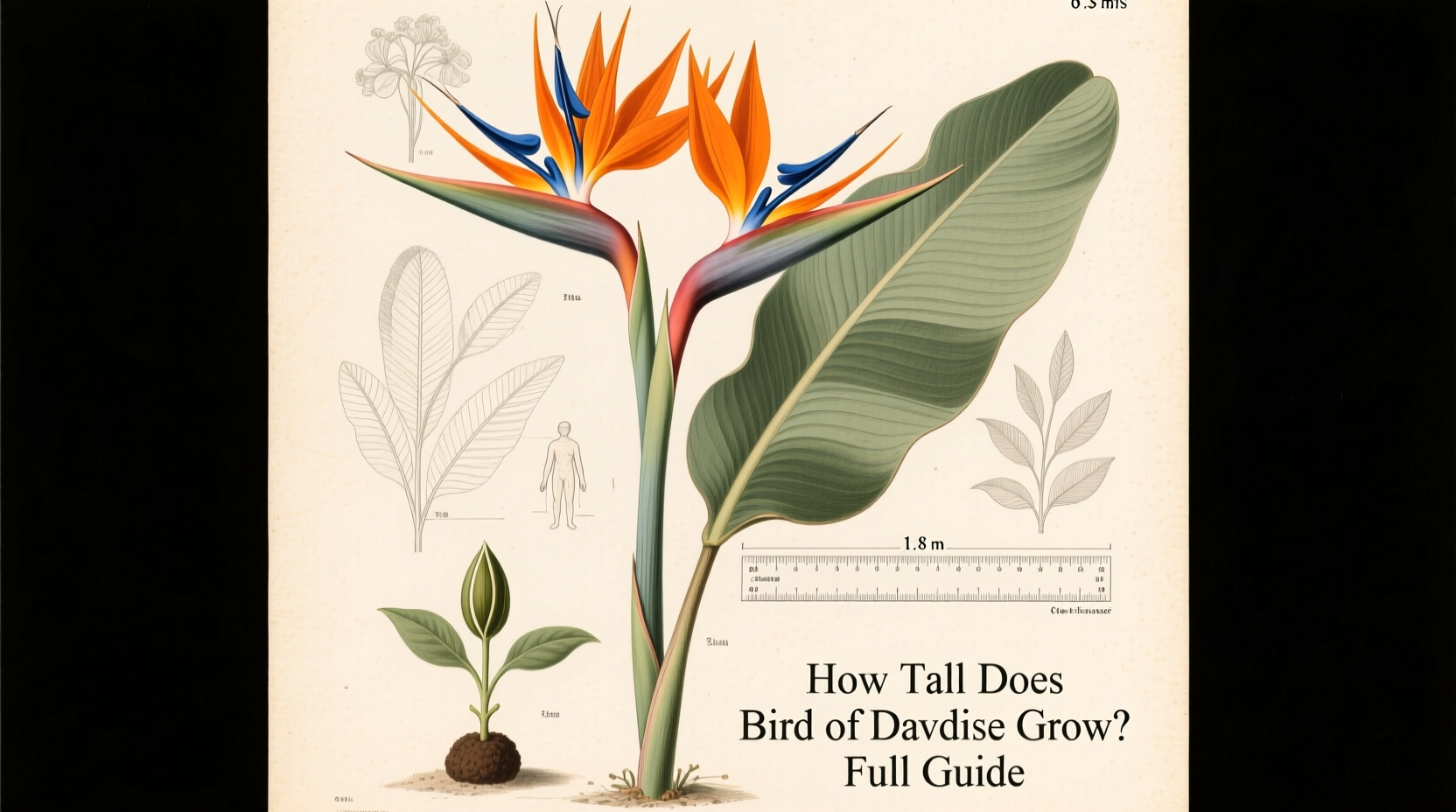 How Tall Does Bird of Paradise Grow? Full Guide