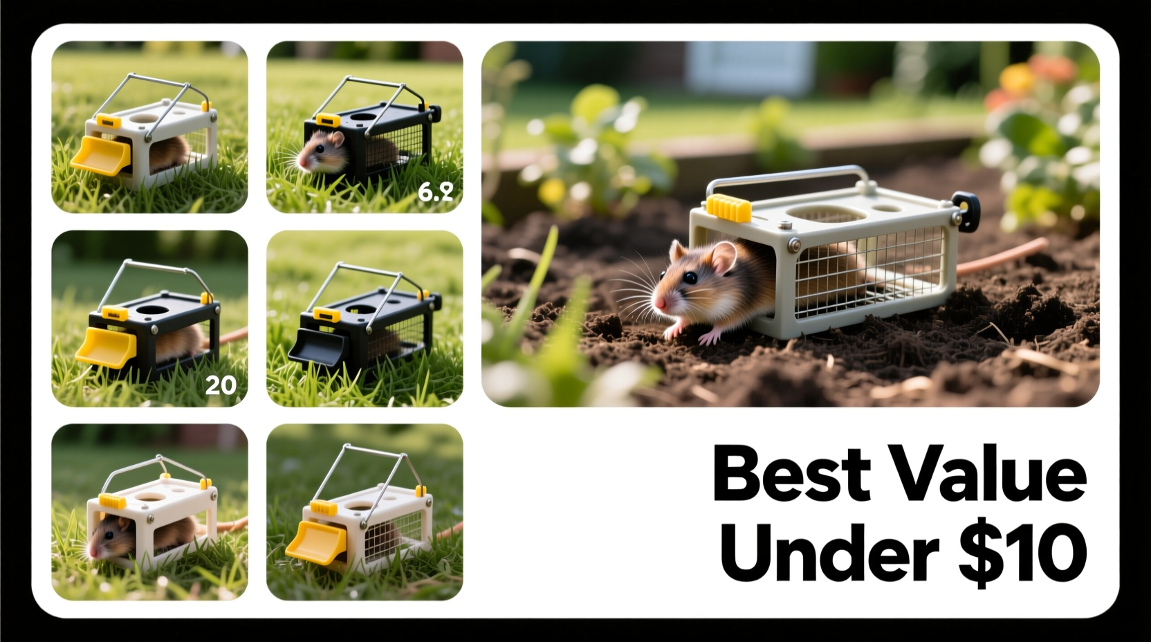 affordable options to consider for best pocket gopher traps starting at 7 62