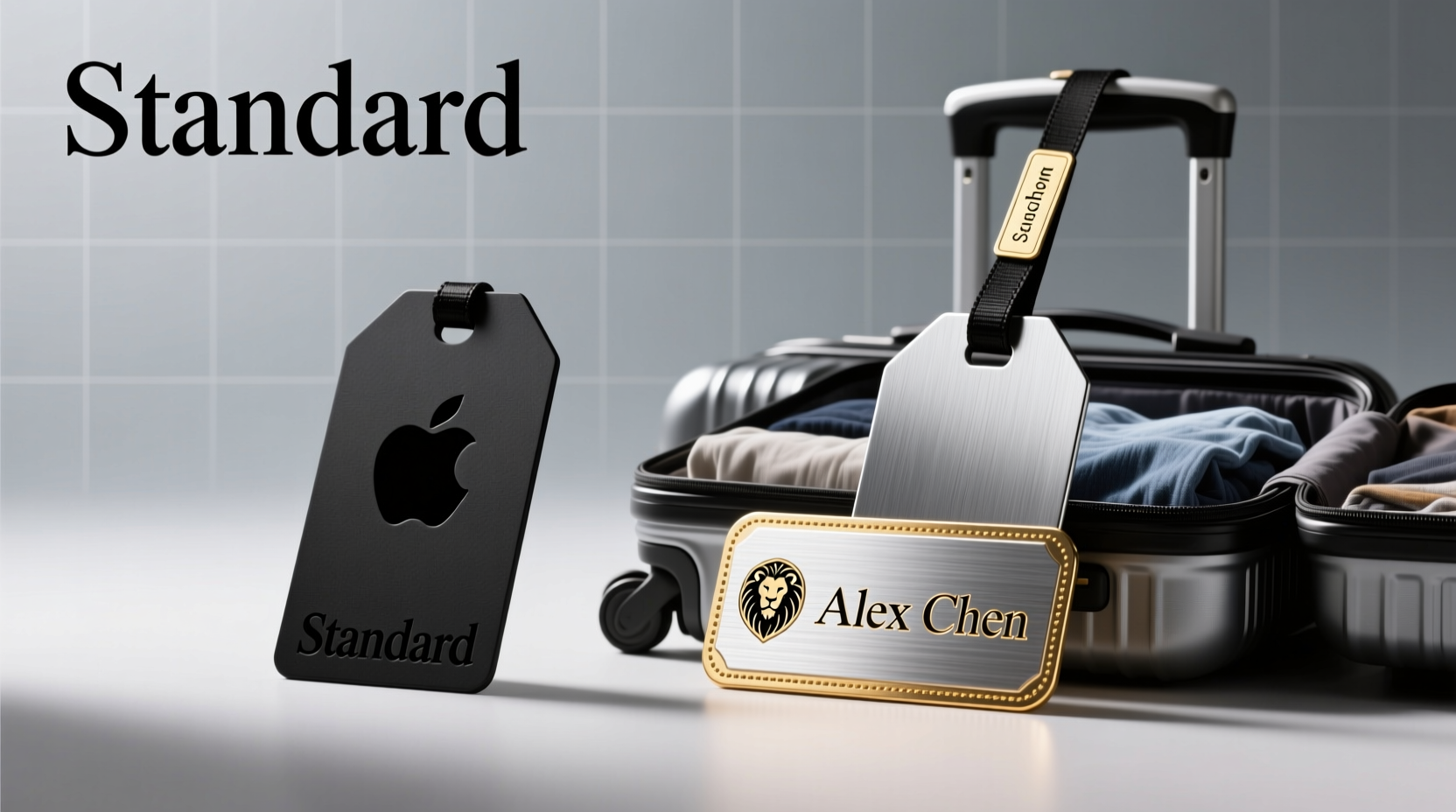 custom vs standard luggage tags are personalized tags actually worth it