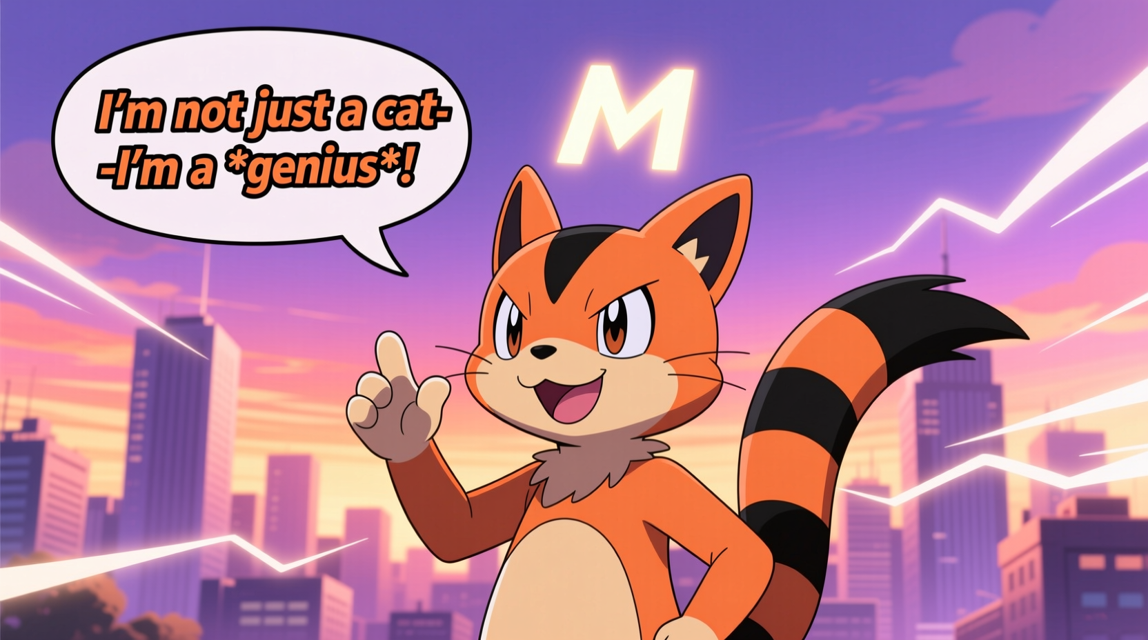 why can team rockets meowth talk explained