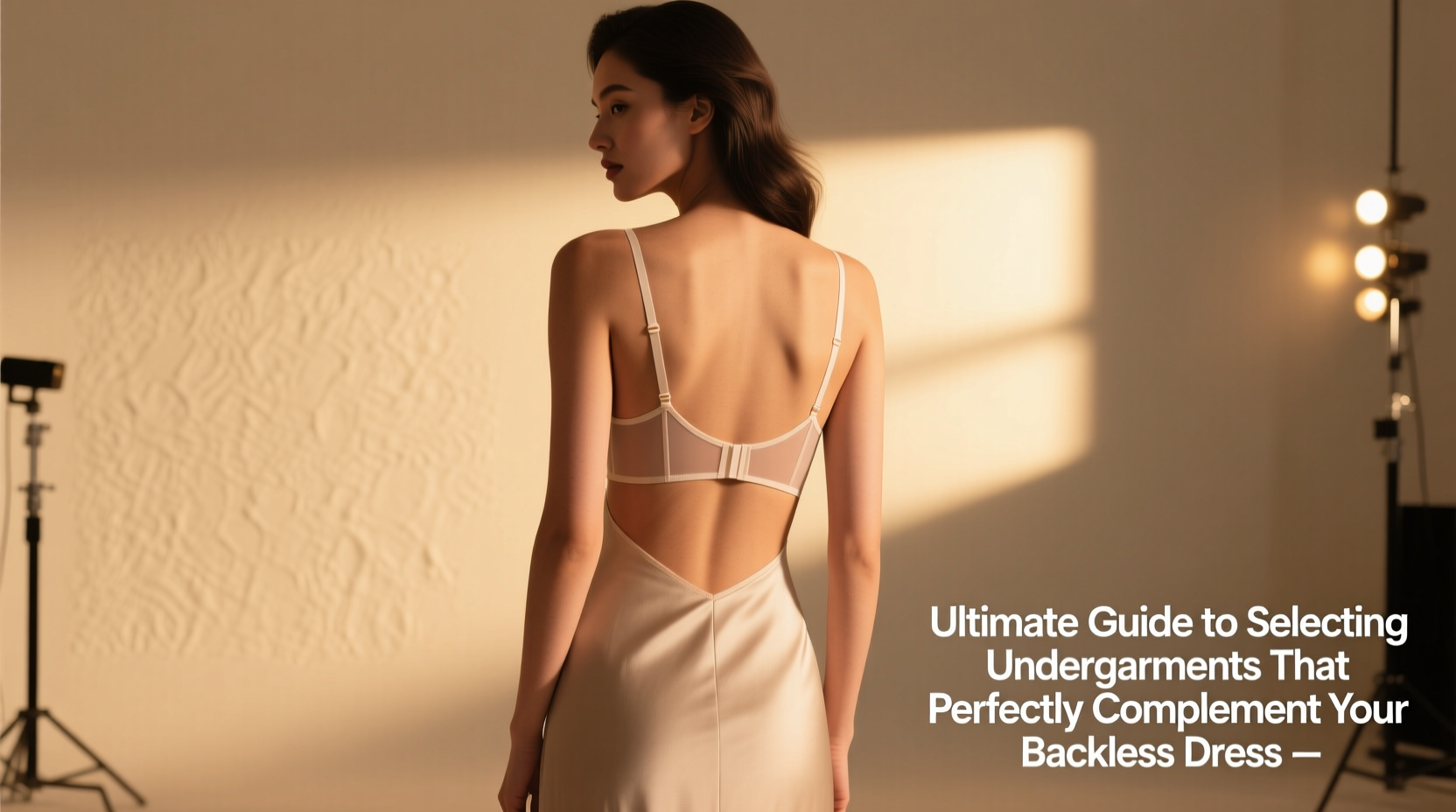 ultimate guide to selecting undergarments that perfectly complement your backless dress