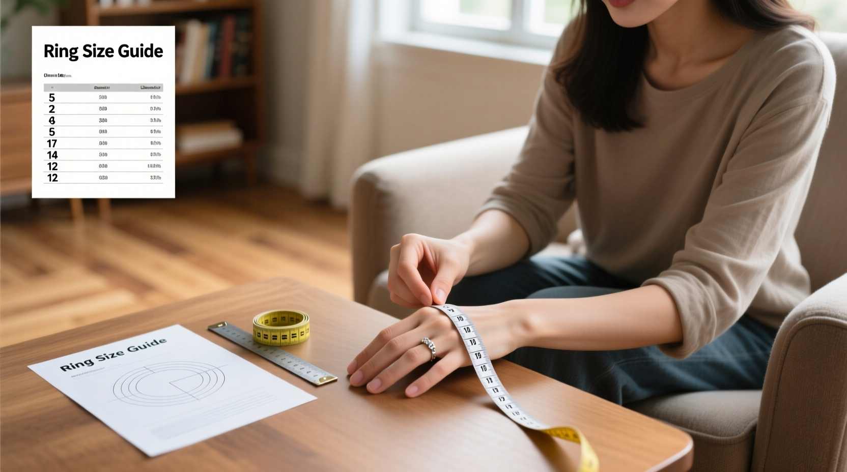 ultimate guide to accurately determining a womans ring size at home