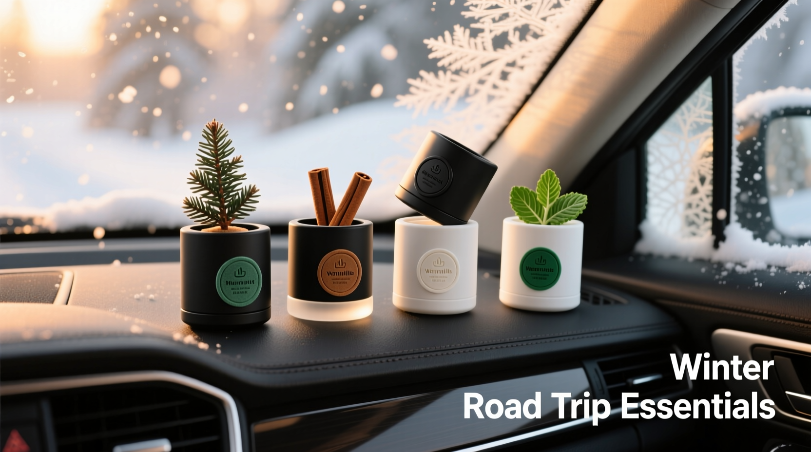 vinyl air freshener road trip winter