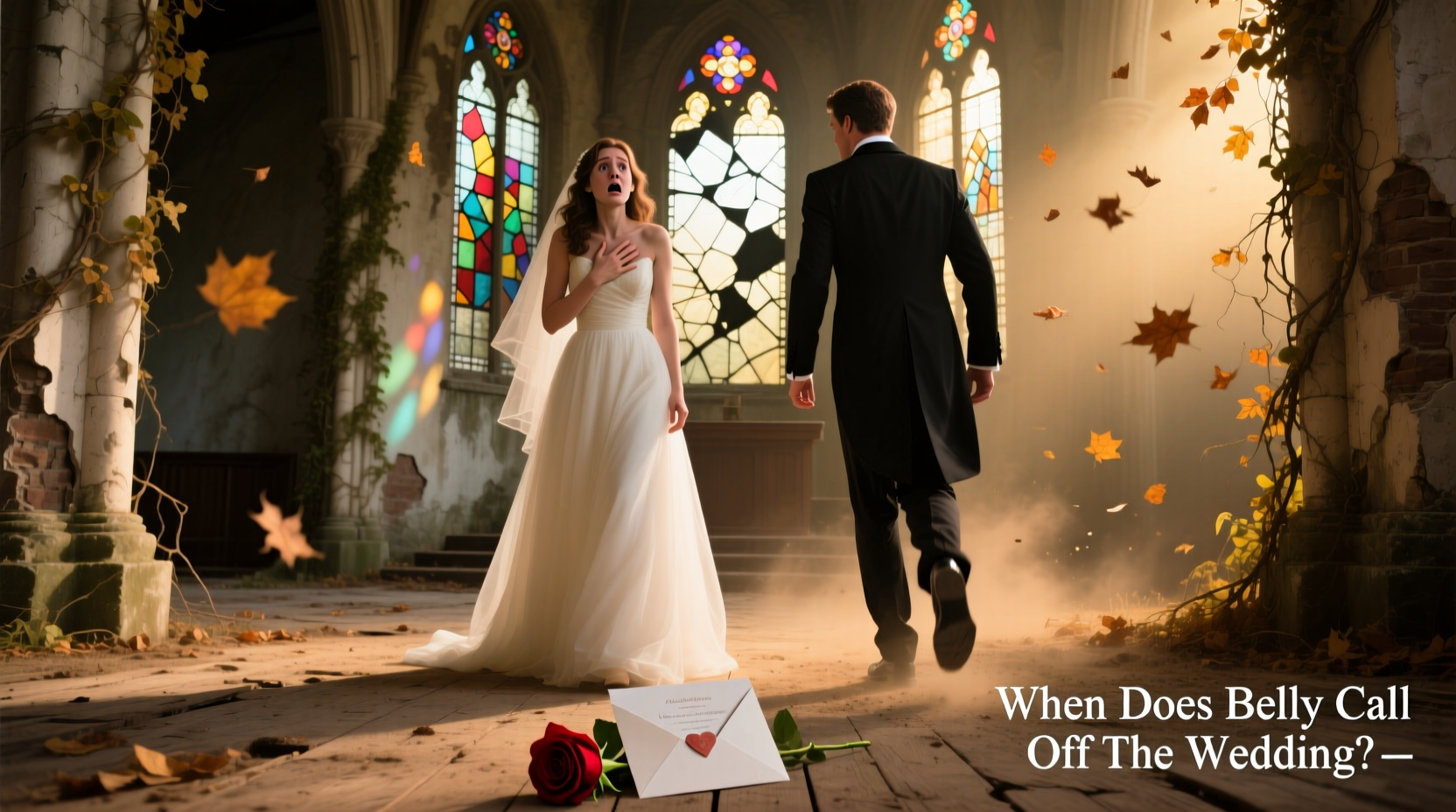 when does belly call off the wedding