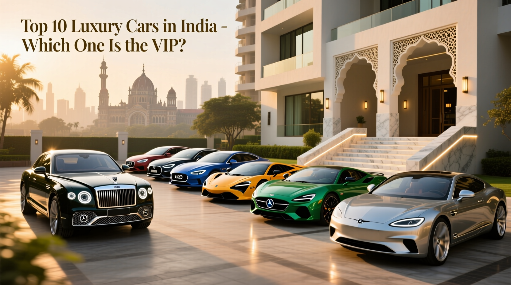 Luxury Cars in India Guide: How to Choose the Right VIP Vehicle