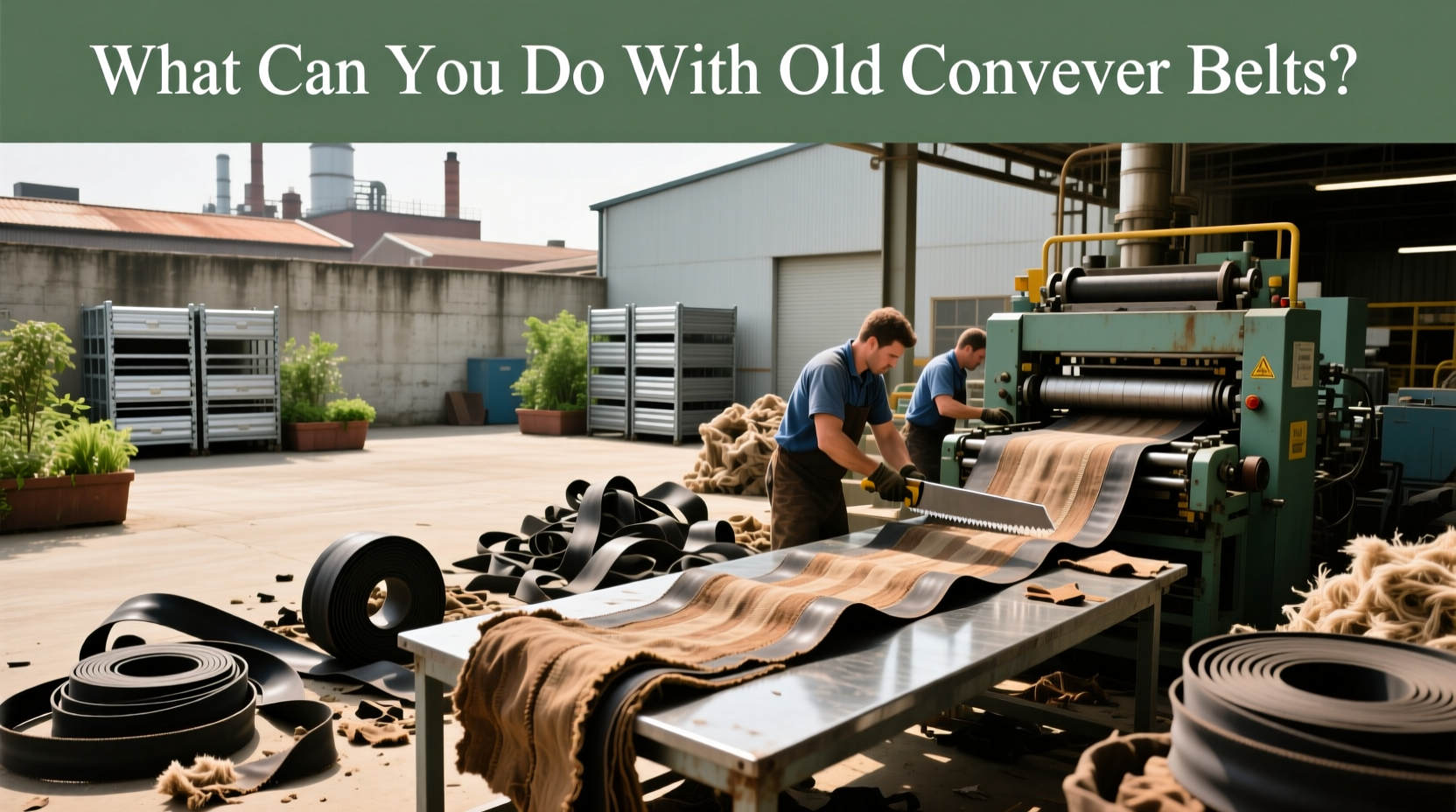 How to Choose Haul Off Belts: What Can You Do with Old Conveyor Belts?