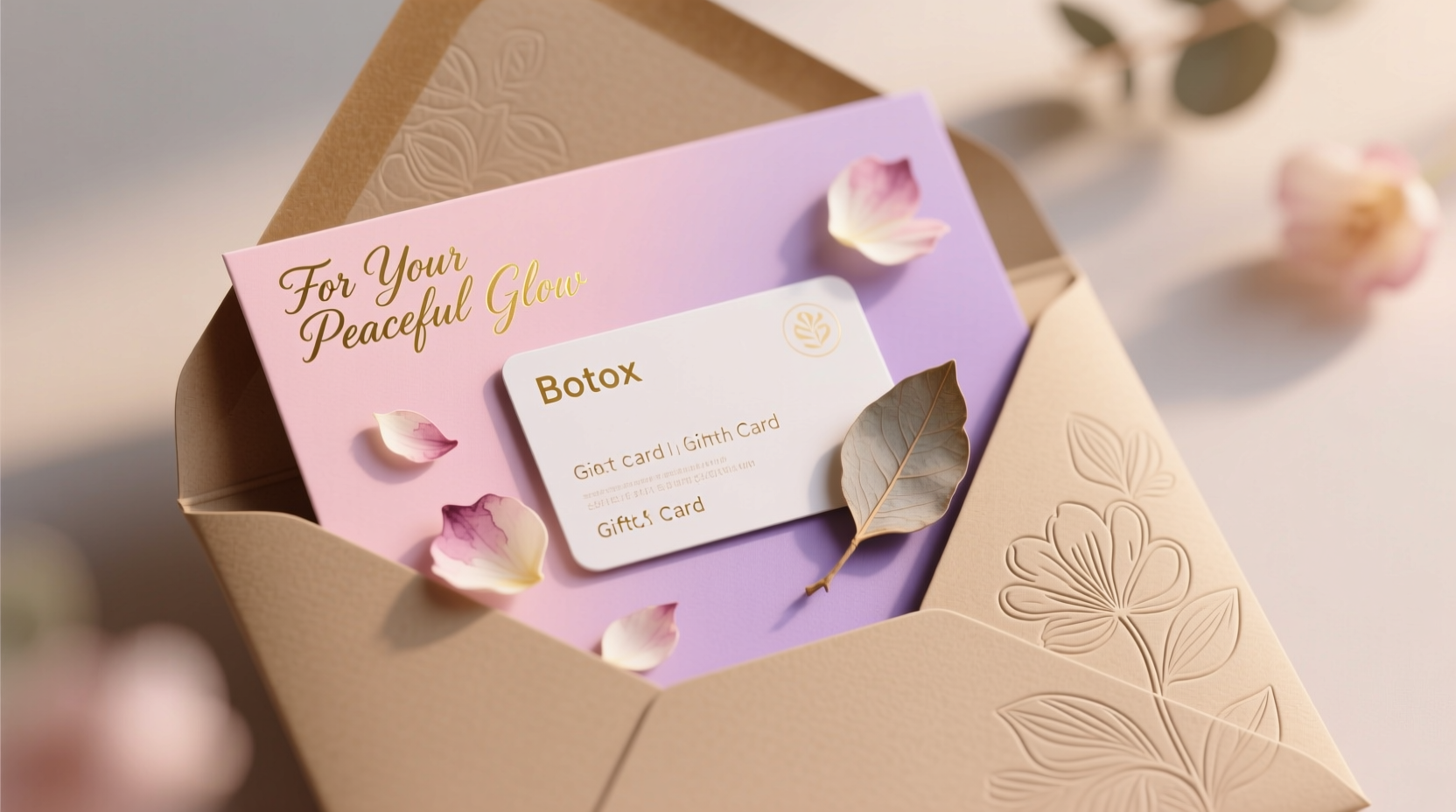 botox gift card thoughtful aesthetic self care gift ideas