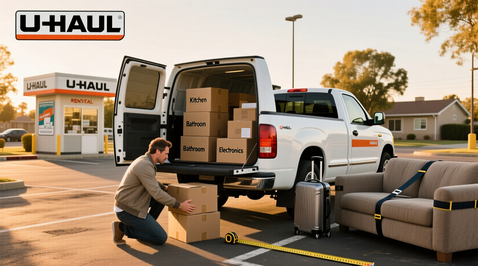 How to Rent and Pack a U-Haul Pickup Truck
