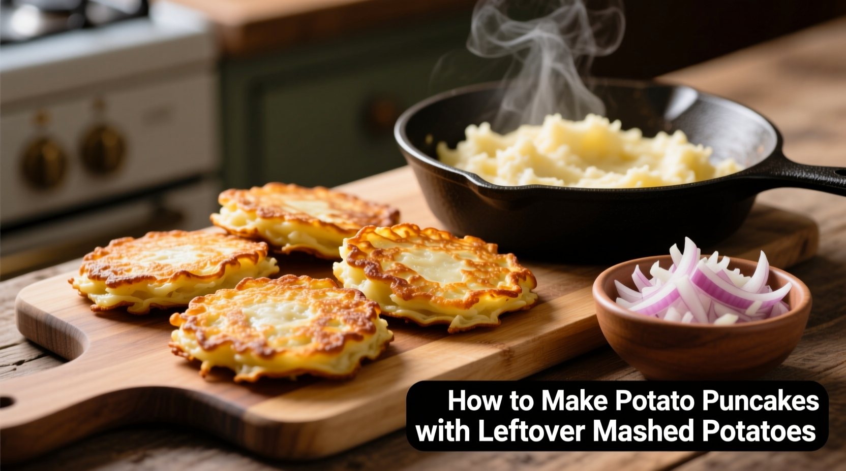 Make Potato Pancakes with Leftover Mashed Potatoes