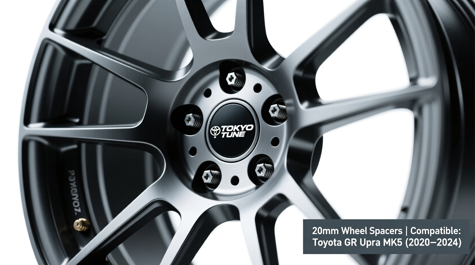 20mm Wheel Spacers for Toyota GR Supra MK5 (2020–2024)