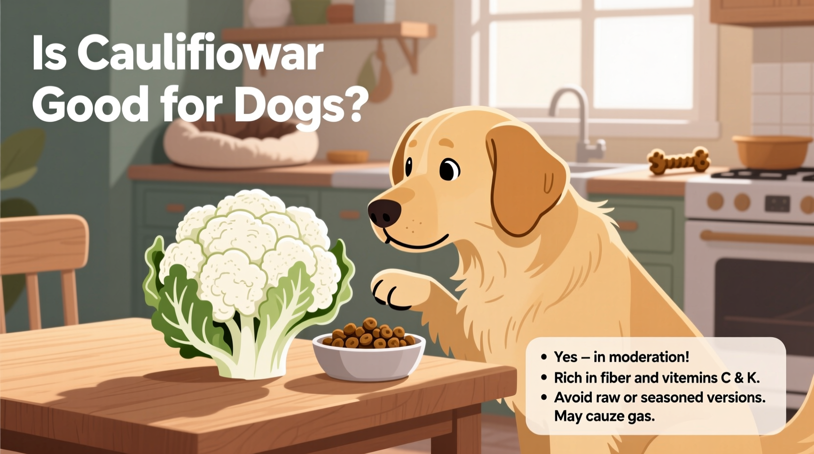 Is Cauliflower Safe for Dogs? Vet-Approved Facts