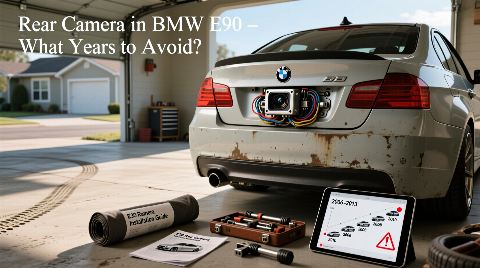 How to Choose Rear Camera in BMW E90, What Years to Avoid? Buying Guide