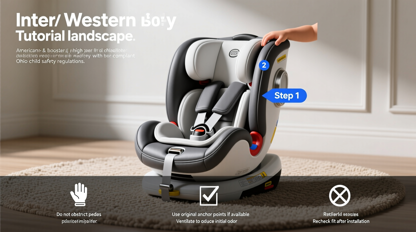 backless booster seat requirements ohio