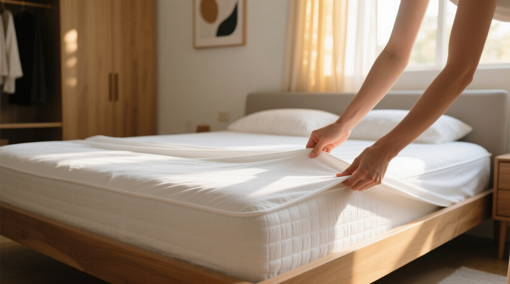 put a fitted sheet on right the first time every time
