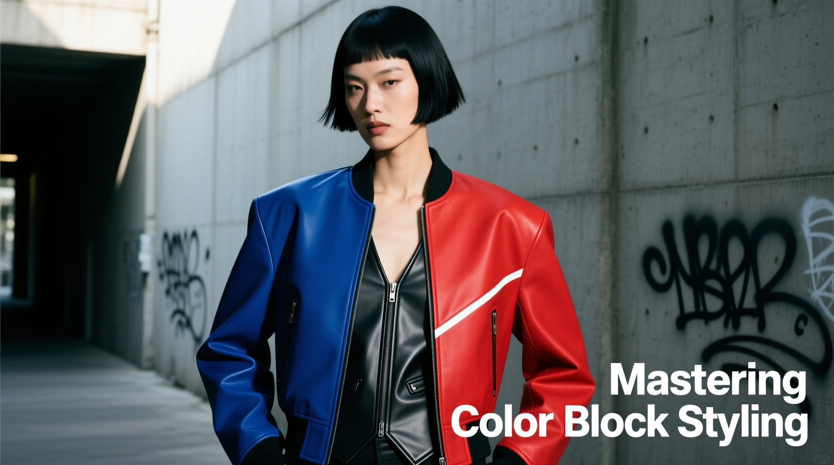 mastering color block motorcycle jacket styling tips for a bold and balanced look