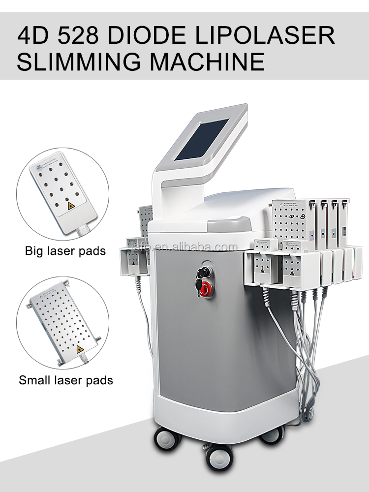 Best Hot Selling 528 Diodes Cold Lipolaser Professional Lipo Laser Machine Lipolaser 4d For Super Lose Weight