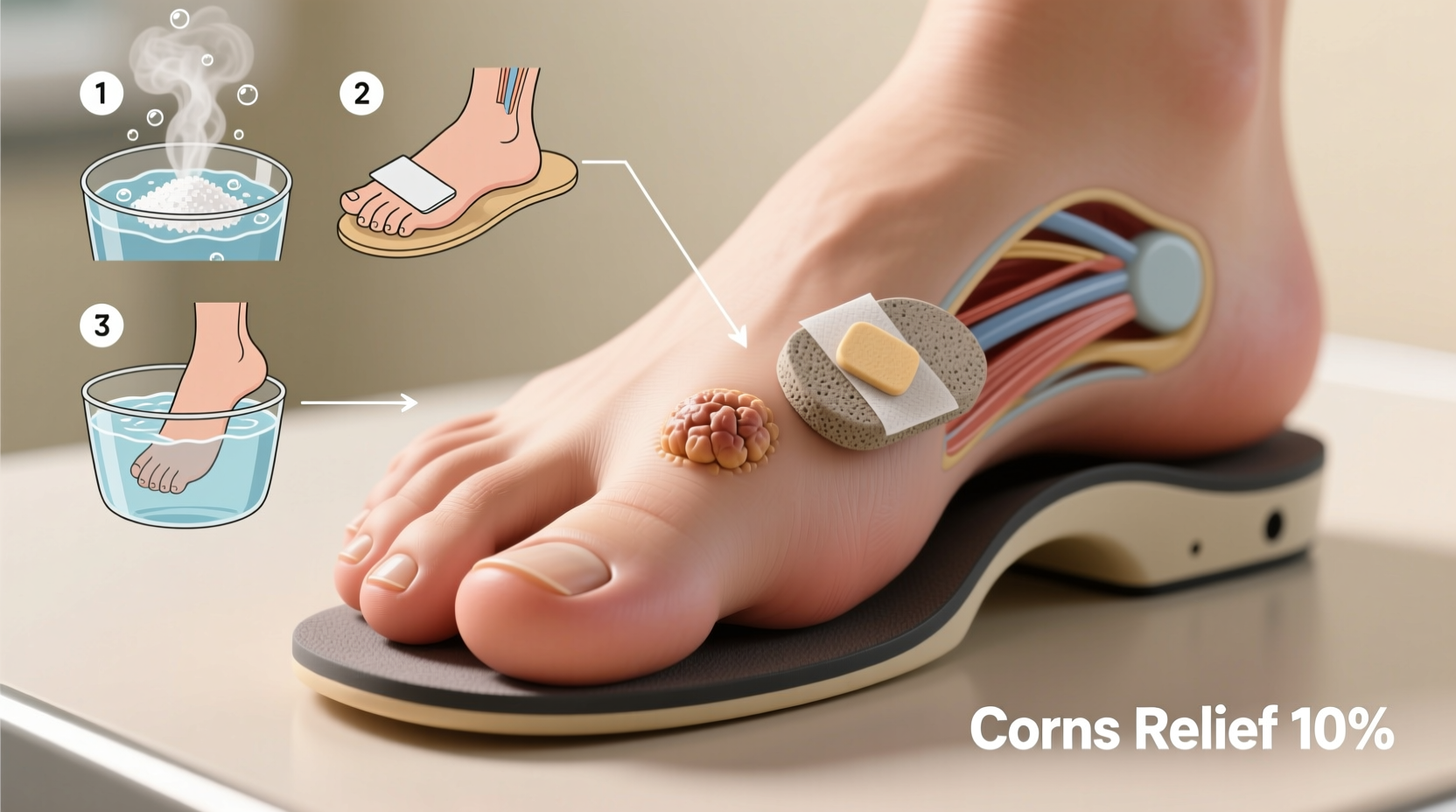 effective methods for the best way to get rid of corns on toes