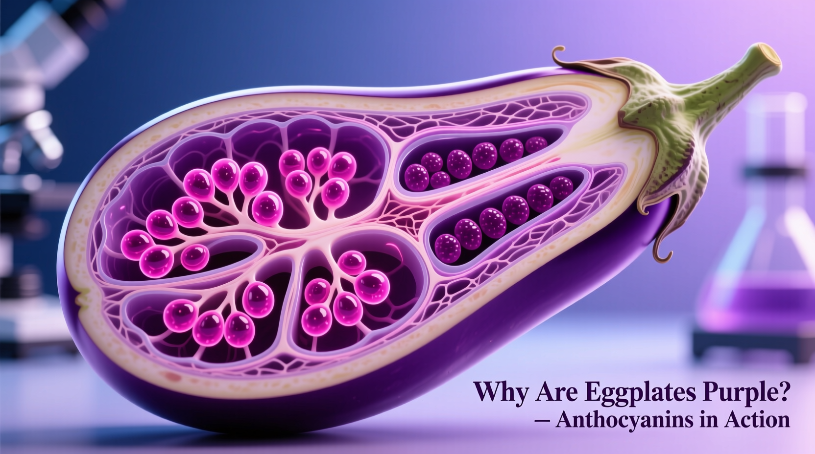why are eggplants purple exploring color anthocyanins