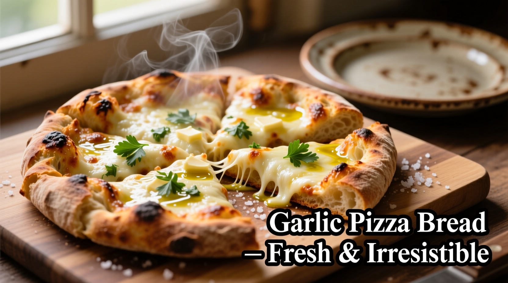 garlic pizza bread