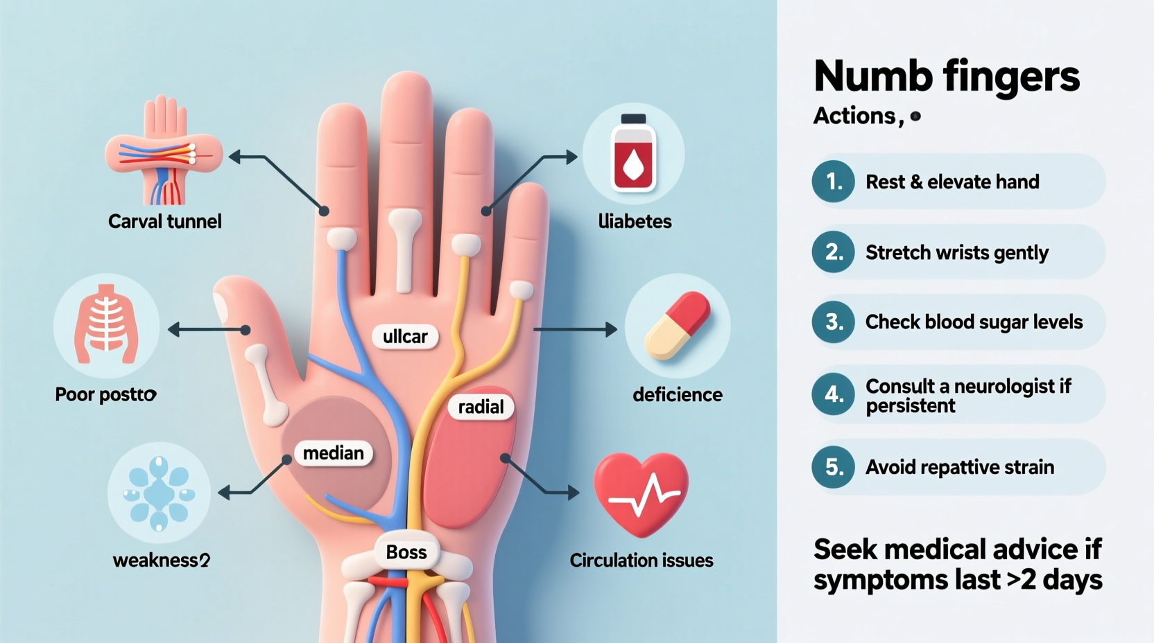 why are my fingers numb possible causes what to do