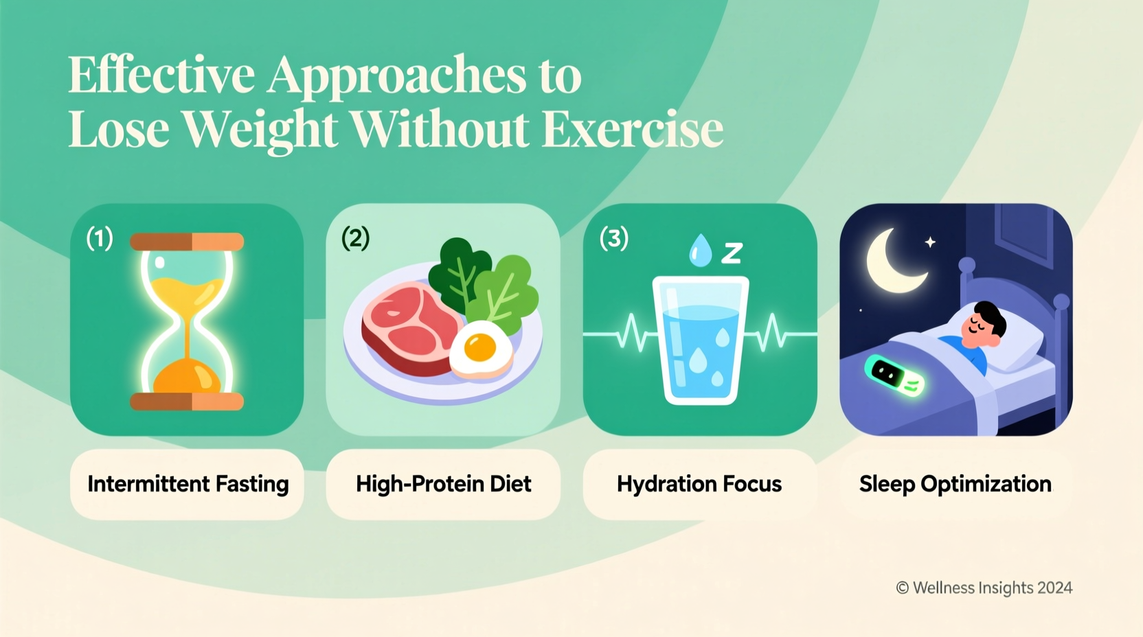effective approaches for the best ways to lose weight without exercise