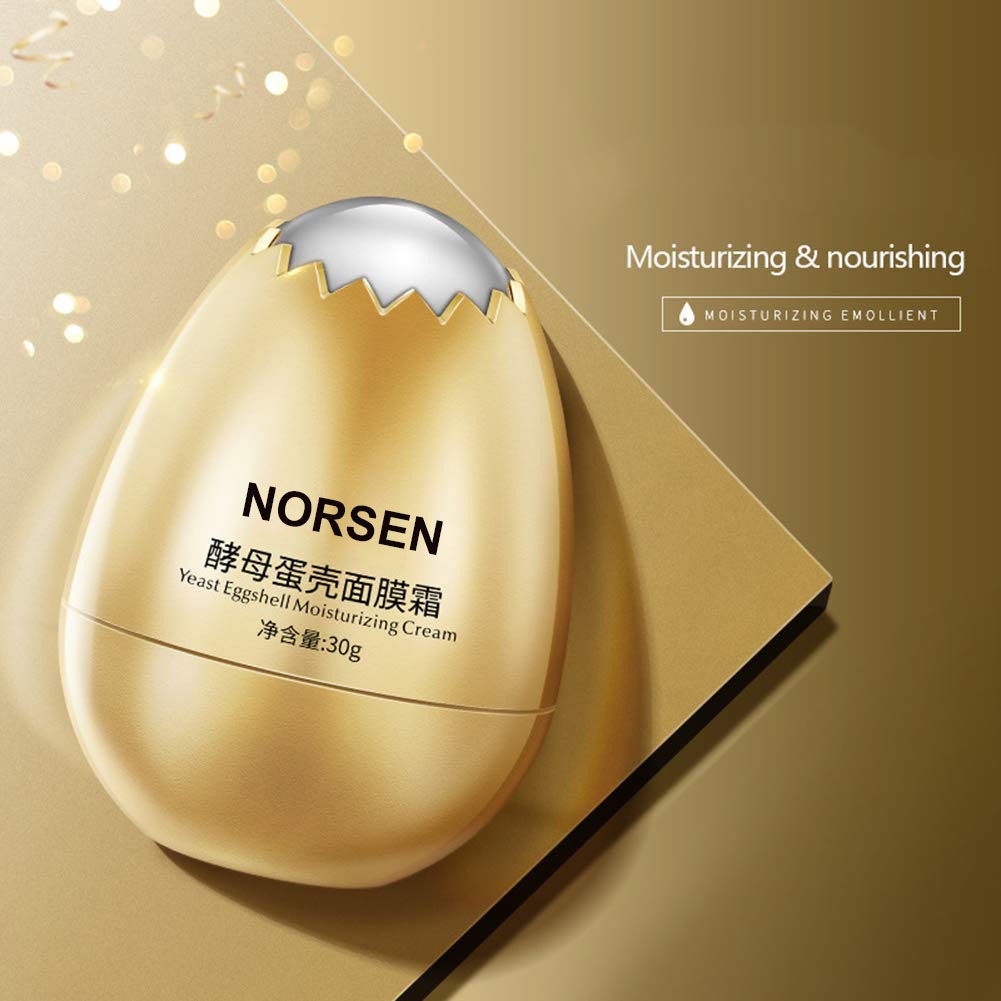 Wholesale Private Label Egg Shell Yeast Mask Cream for Moisturizing Tightening