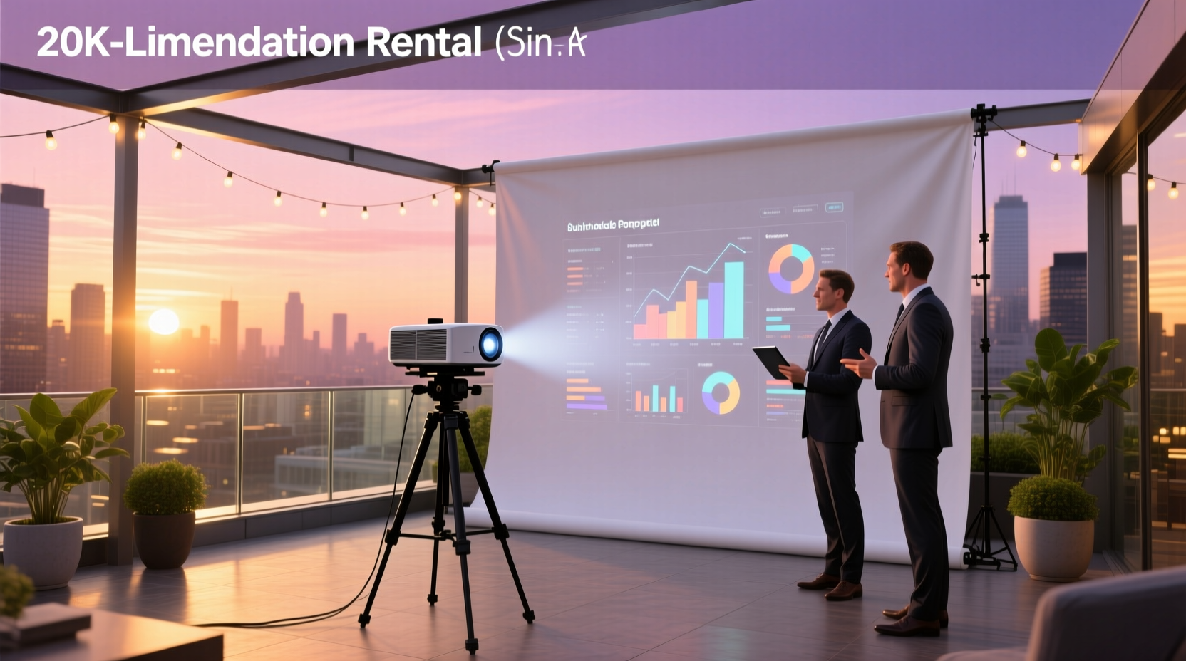 20k projector rental guide what you actually need