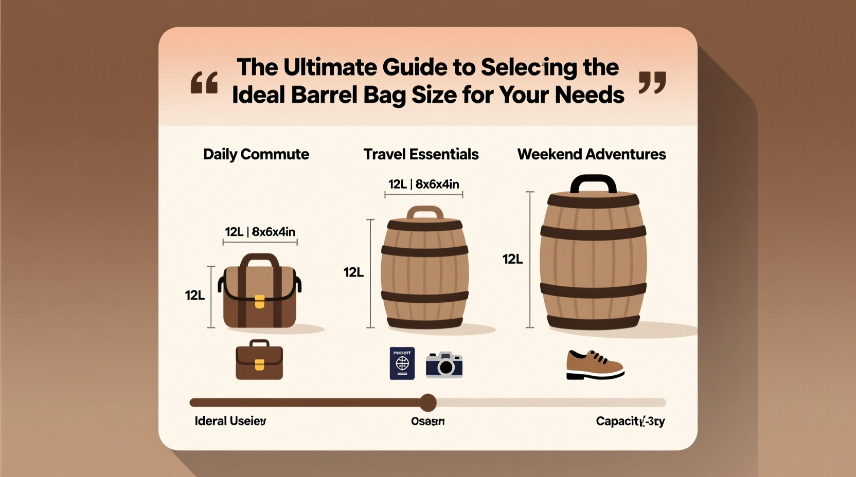 the ultimate guide to selecting the ideal barrel bag size for your needs