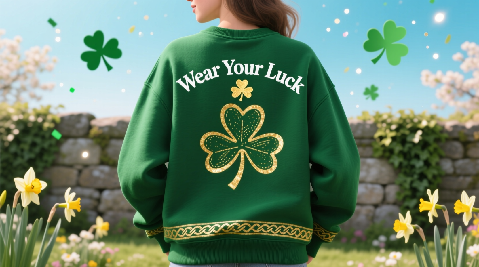 womens st patricks day sweatshirts