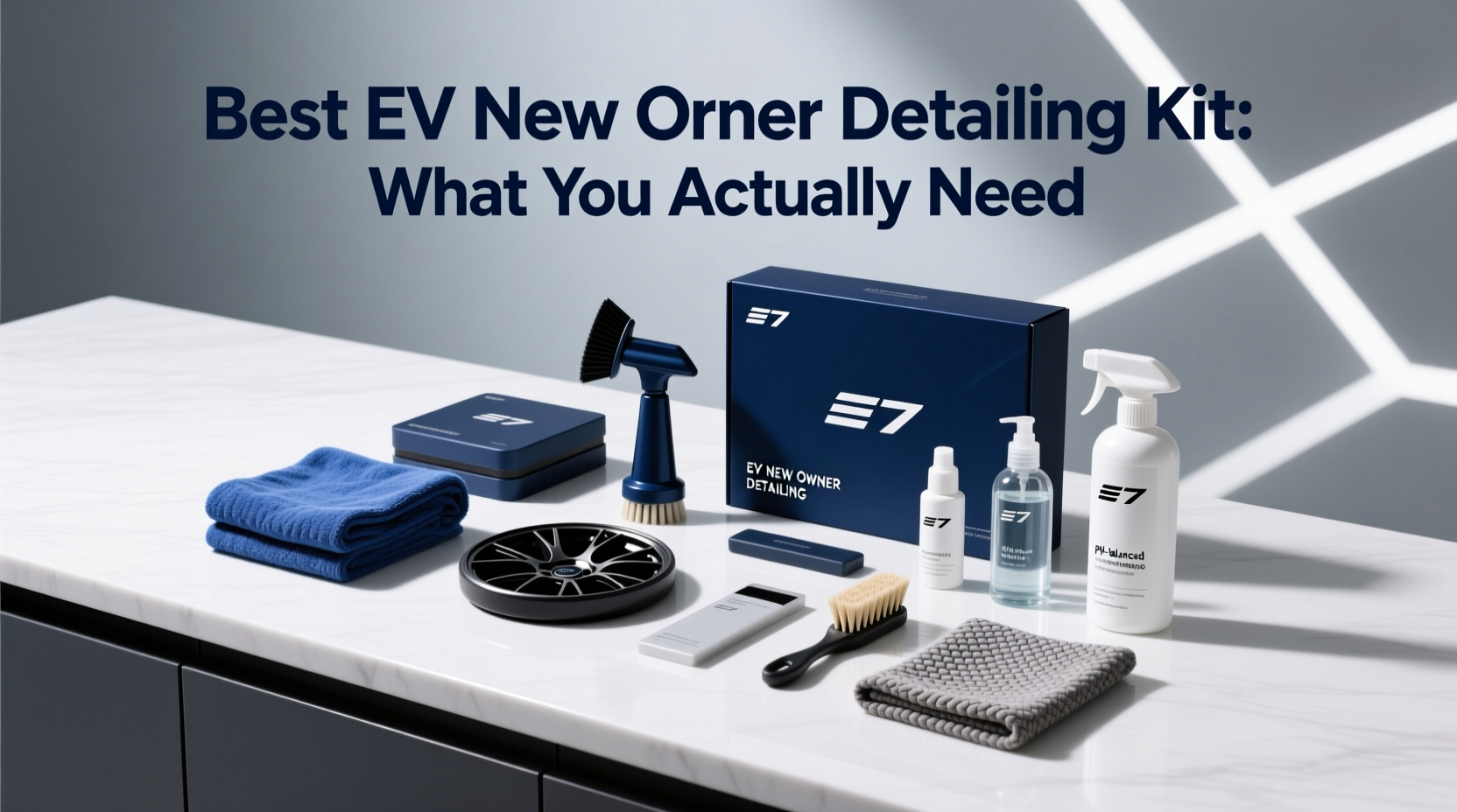 ev new owner detailing kit