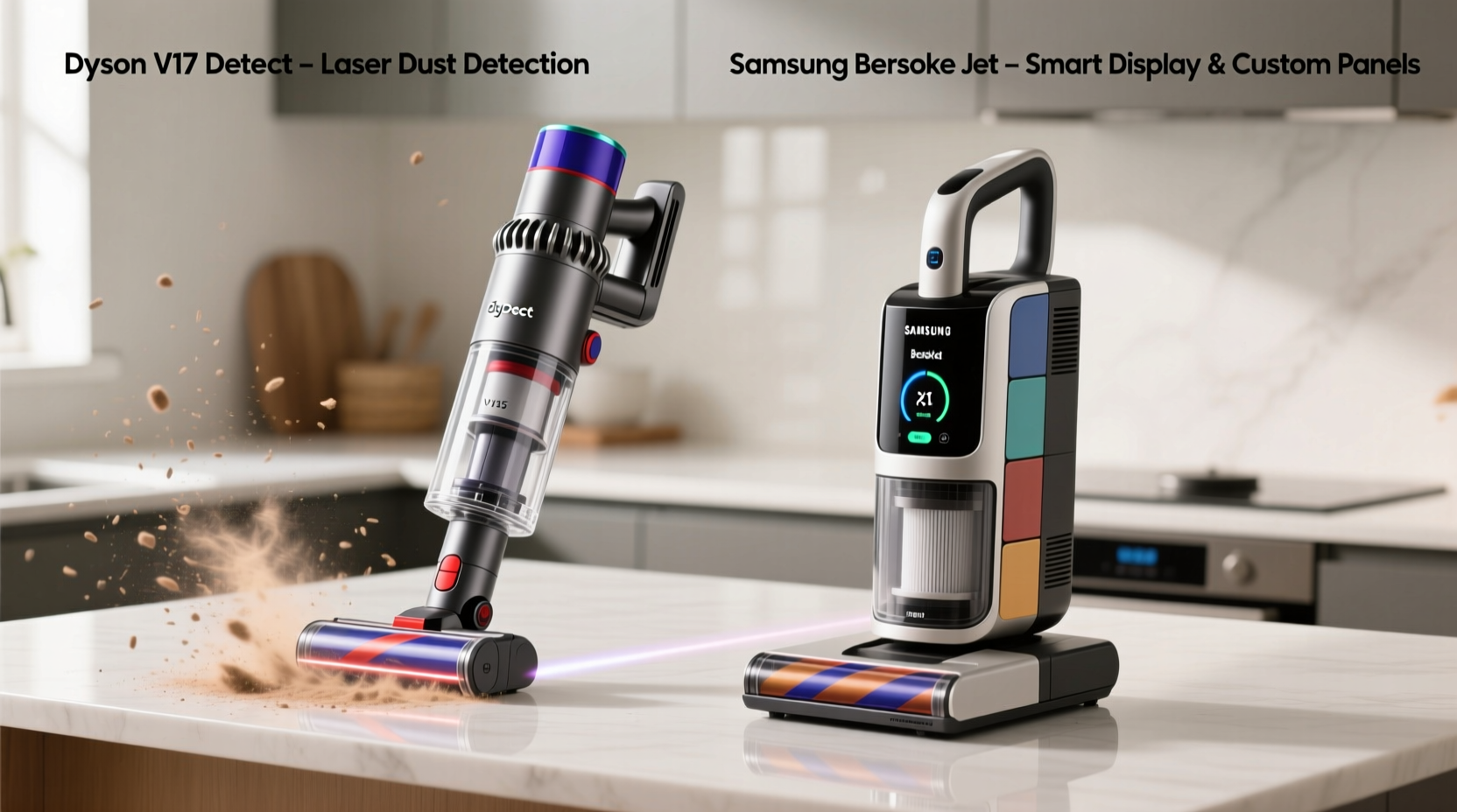 dyson v15 or samsung bespoke jet which cordless vacuum is actually worth the hype