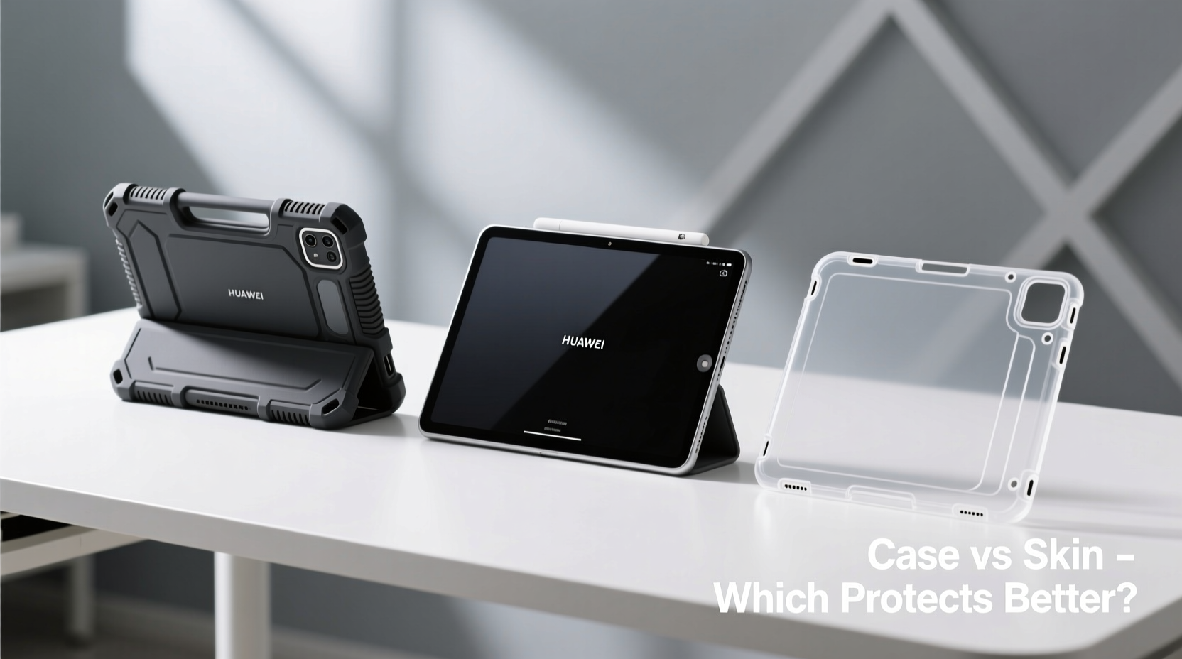 huawei matepad is a case really better than a skin or am i missing something