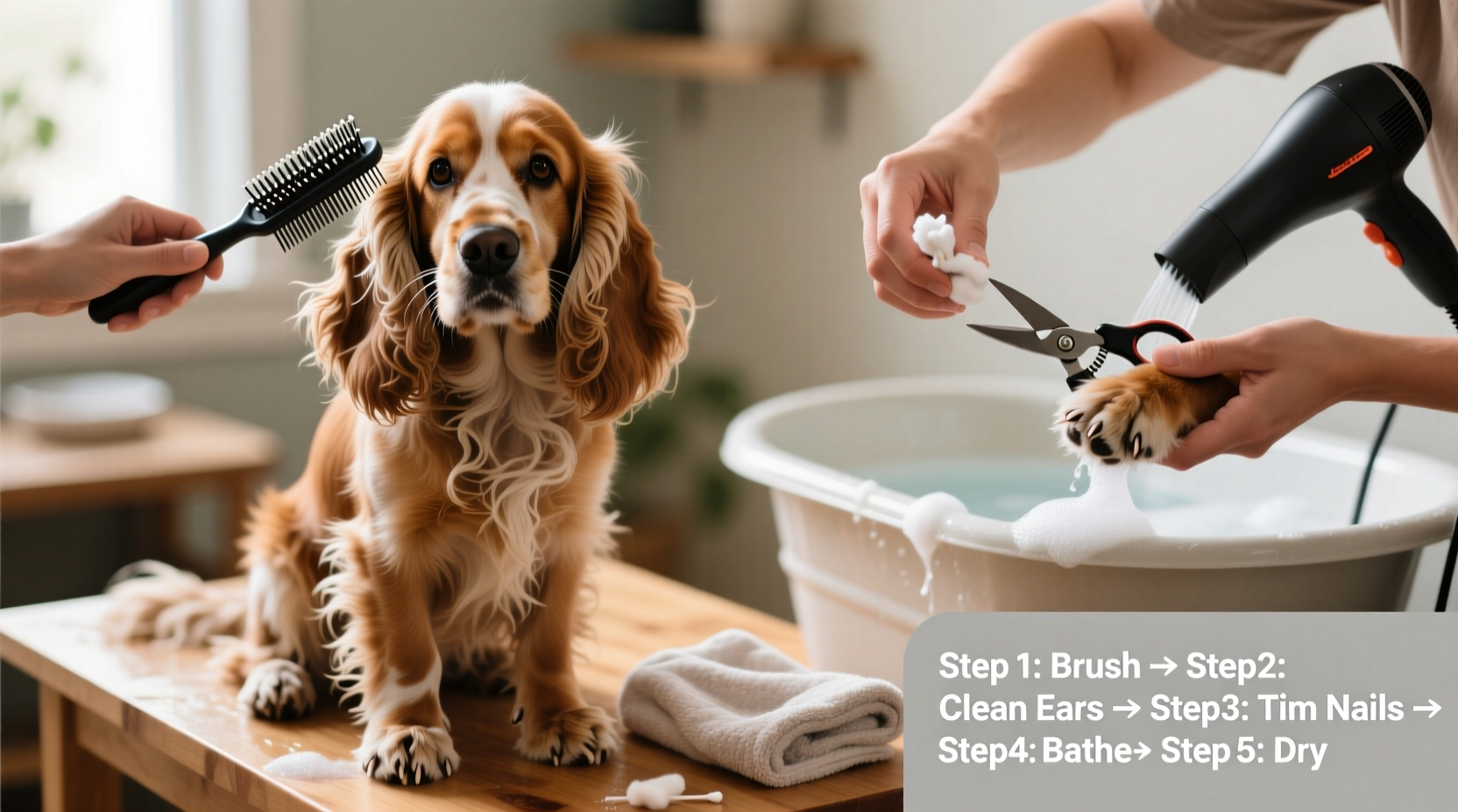 essential step by step guide to expertly grooming your cocker spaniel at home
