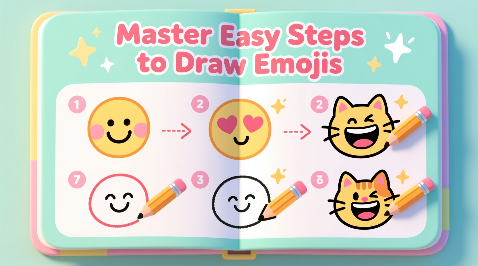 master easy steps to draw emojis a fun guide for all skill levels