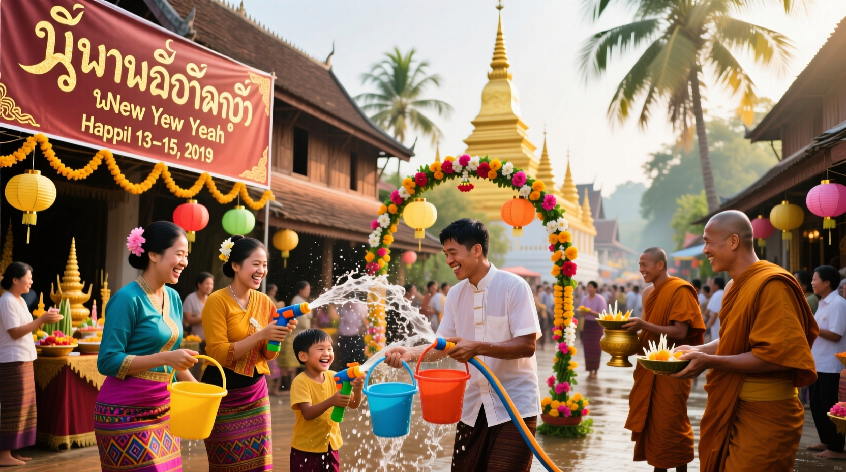 when is laos new year 2019