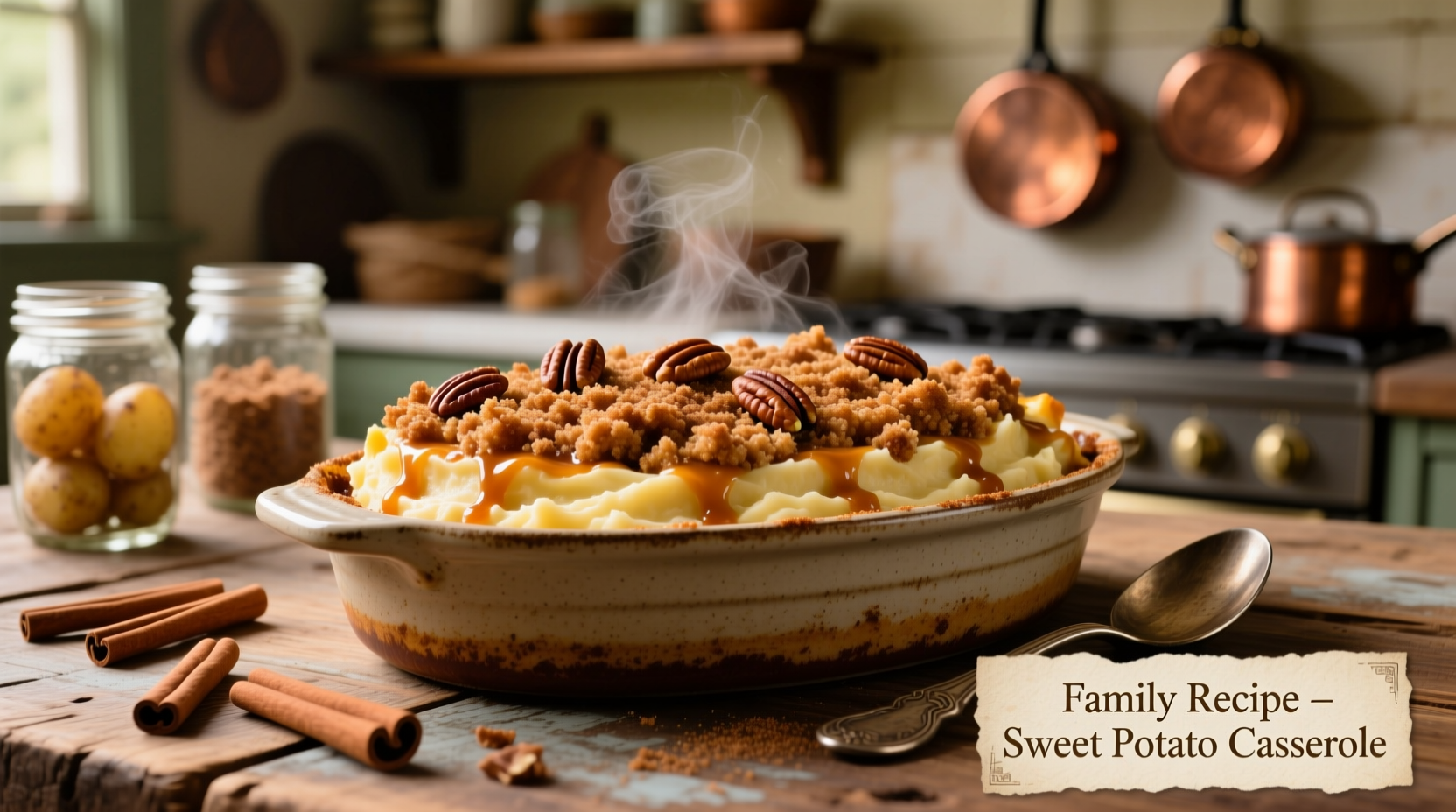Sweet Potato Casserole with Canned Potatoes: Quick Recipe