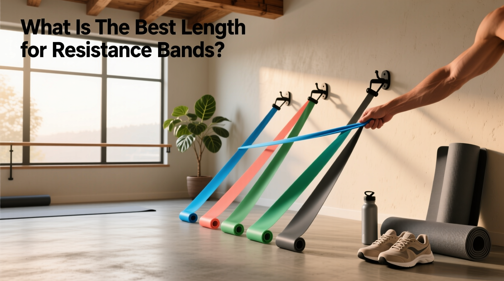 9 inch resistance bands length guide
