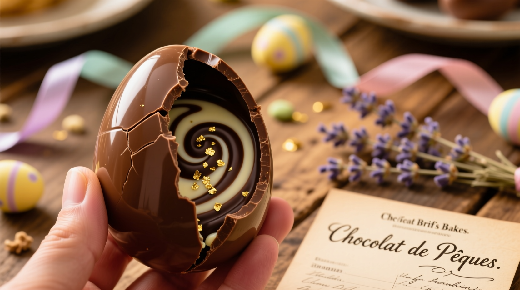 why does easter chocolate taste different