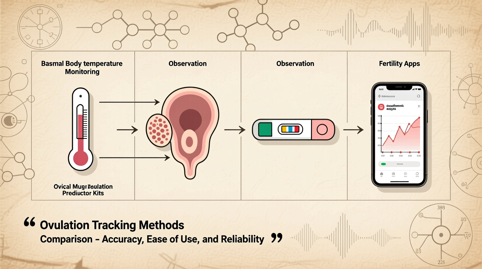Scientific comparison of ovulation tracking methods