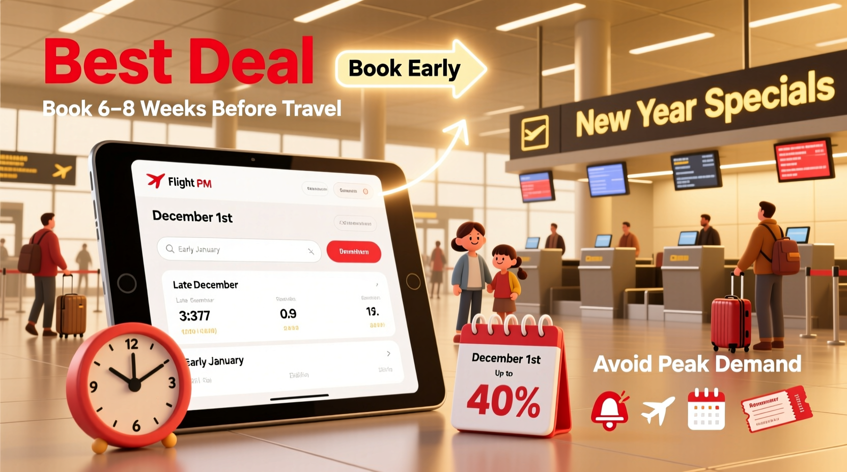 when to buy new year flights